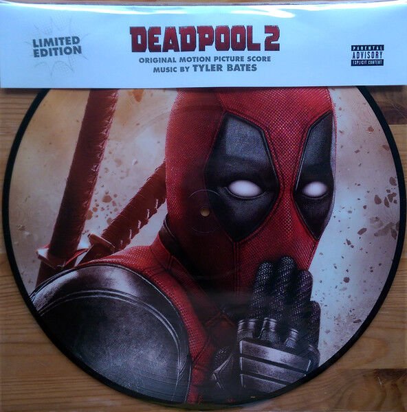 DEADPOOL 2 ORIGINAL MOTION PICTURE SCORE - TYLAR BATES - 2018 PICTURE LP SIFIR