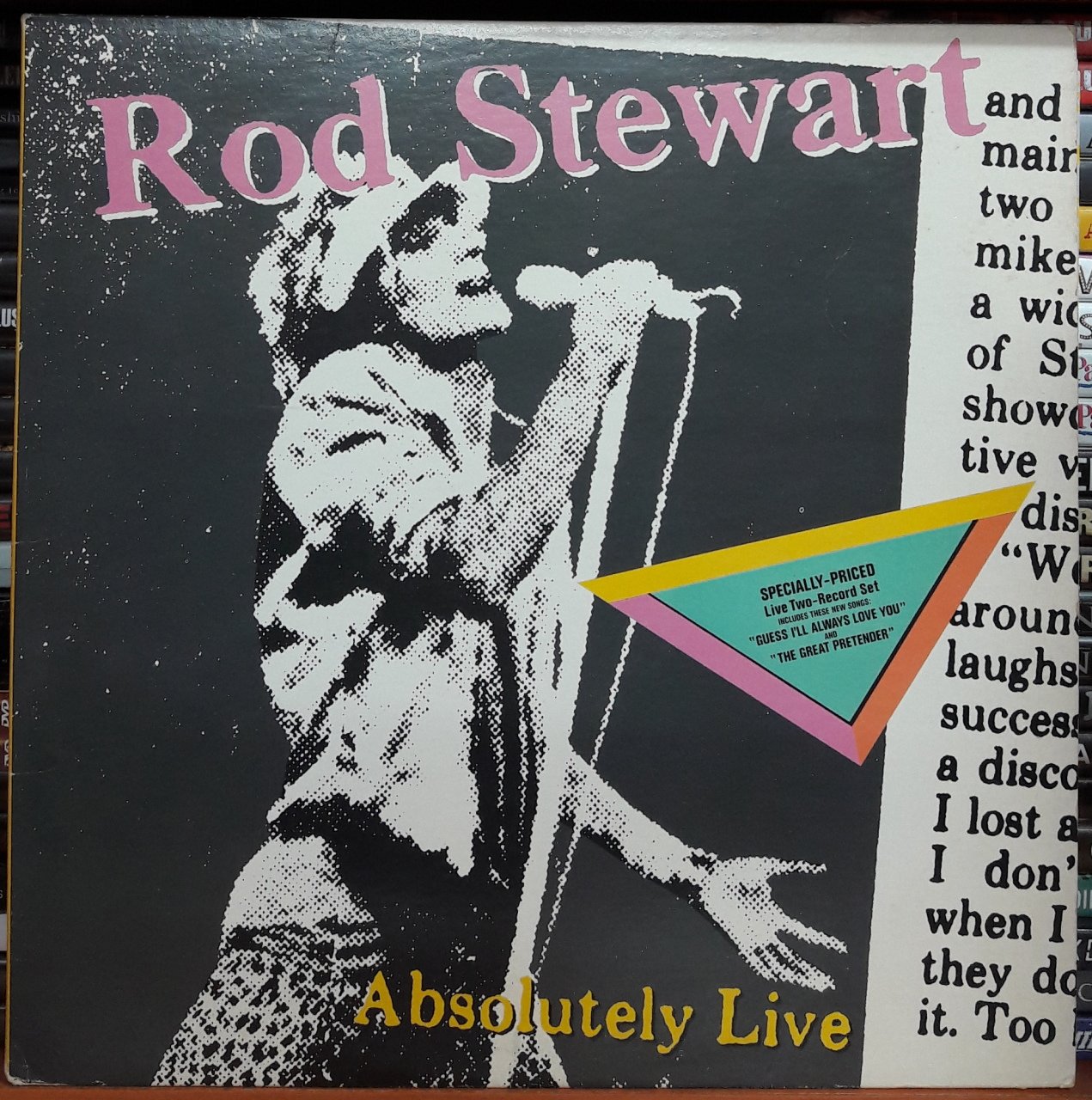 ROD STEWART - ABSOLUTELY LIVE (1982) - 2PLAK 2.EL