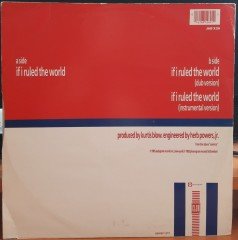 KURTIS BLOW - IF I RULED THE WORLD (1985) - 12'' MAXI SINGLE PLAK 2.EL
