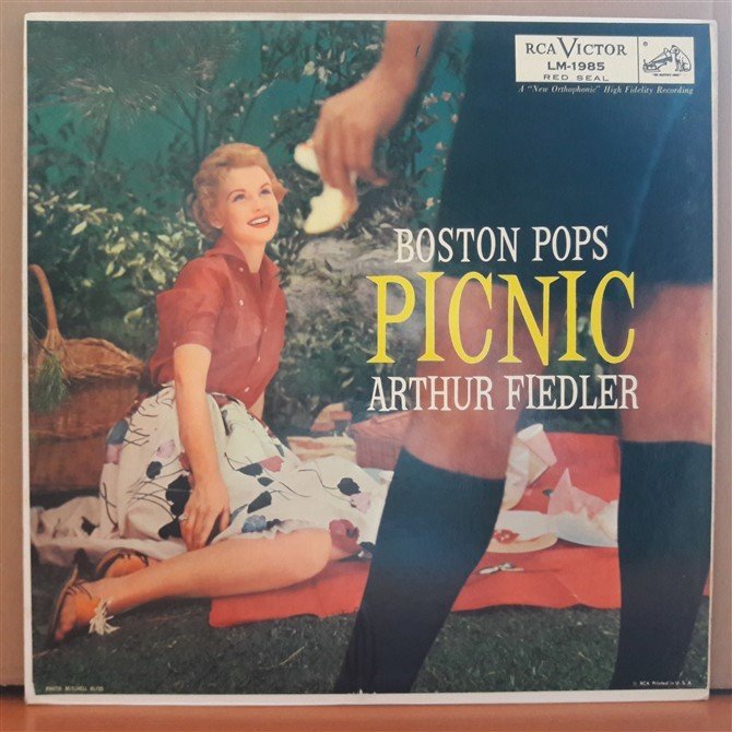 PICNIC - BOSTON POPS ARTHUR FIEDLER (1956) - LP PLAK 2.EL