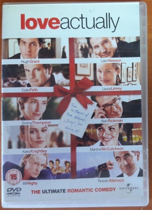 LOVE ACTUALLY - HUGH GRANT - COLIN FIRTH - DVD 2.EL TR ALTYAZI YOKTUR
