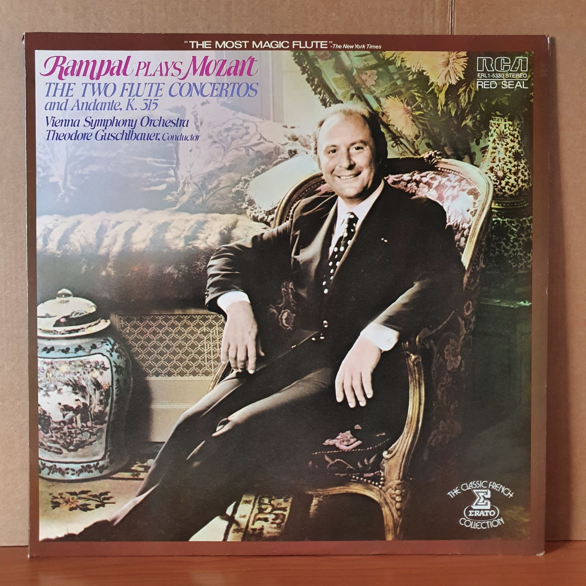 RAMPAL PLAYS MOZART / THE TWO FLUTE CONCERTOS (1976) - LP 2.EL PLAK