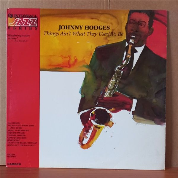 JOHNNY HODGES – THINGS AIN'T WHAT THEY USED TO BE (1978) - LP 2.EL PLAK
