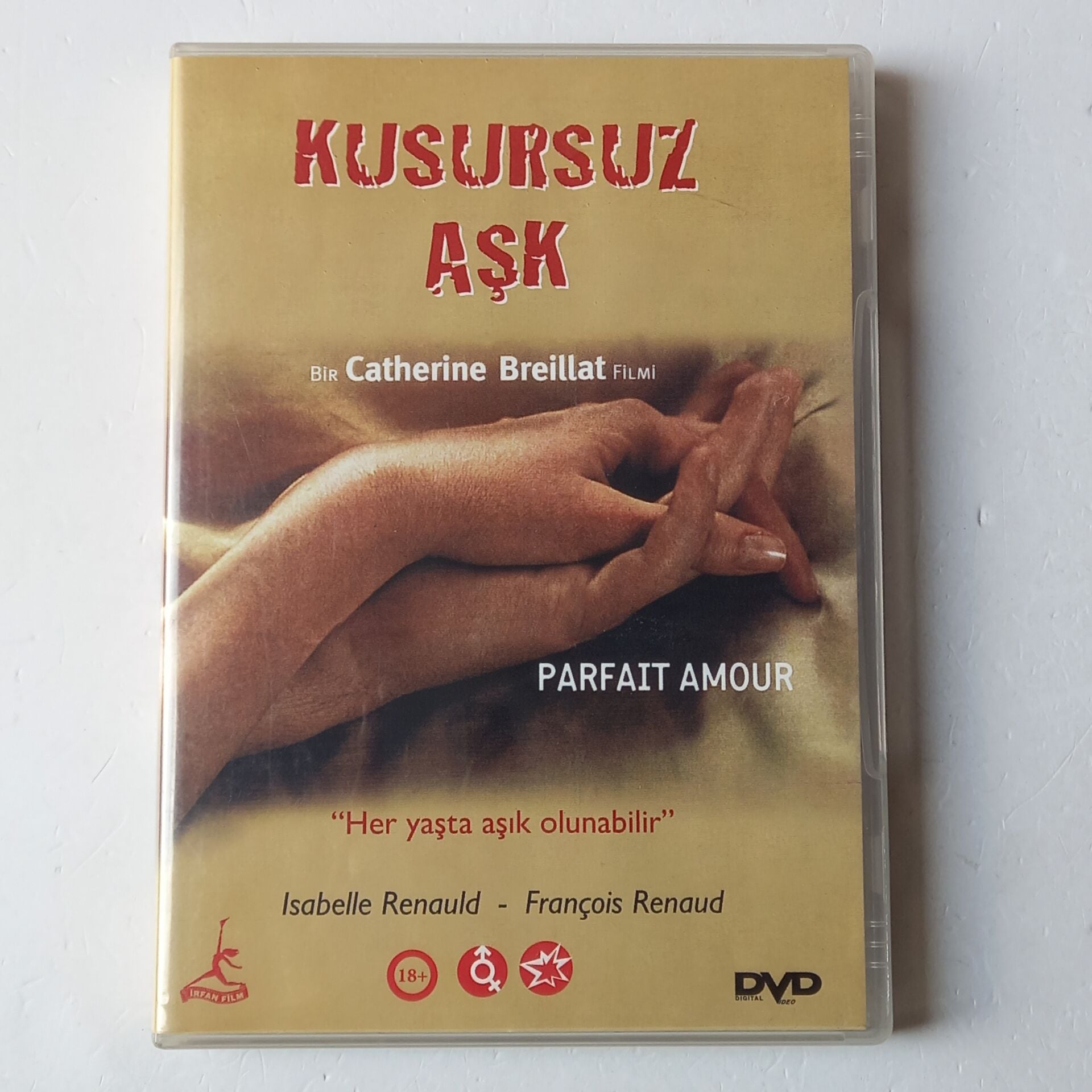 KUSURSUZ AŞK - CATHERINE BREILLAT, ISABELLE RENAULD, FRANÇOIS RENAUD - DVD 2.EL