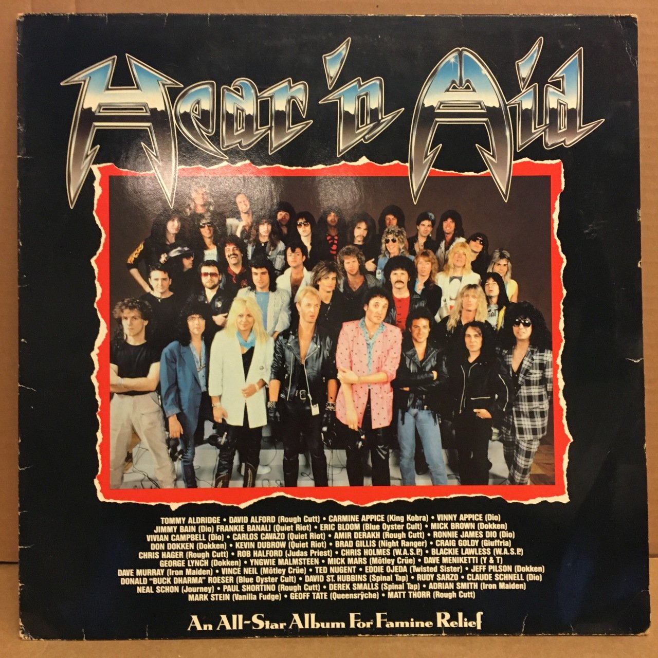 HEAR 'N AID 2.EL PLAK DOKKEN QUIET RIOT DIO WASP JUDAS PRIEST..