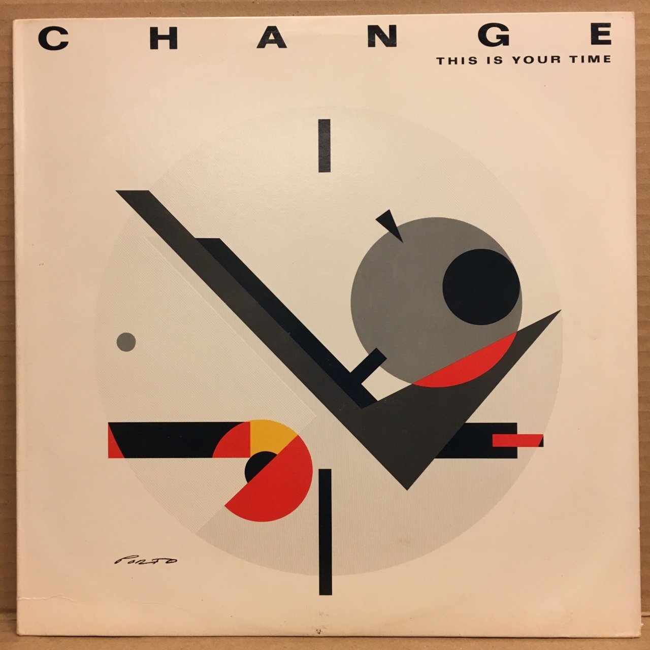 CHANGE - THIS IS YOUR TIME (1983) - LP PROMO COPY 2.EL PLAK