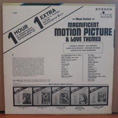 MAGNIFICENT MOTION PICTURE & LOVE THEMES - LP PLAK 2.EL