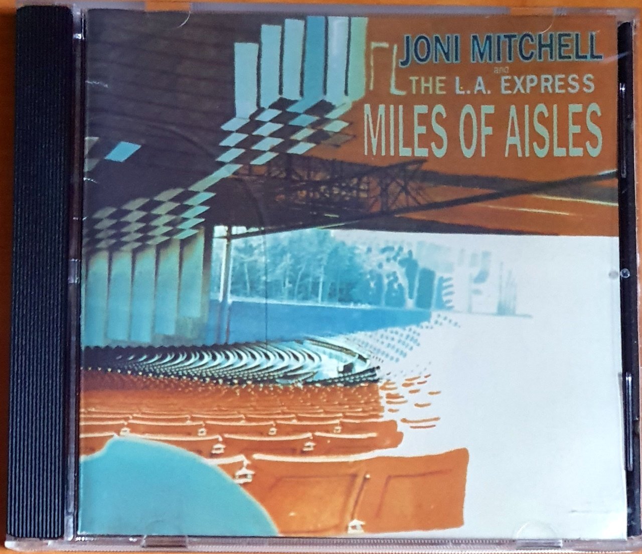JONI MITCHELL AND THE L.A. EXPRESS - MILES OF AISLES (1974) - CD ASYLUM REISSUE 2.EL