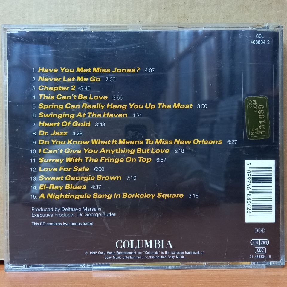 ELLIS MARSALIS – HEART OF GOLD (1992) - CD 2.EL