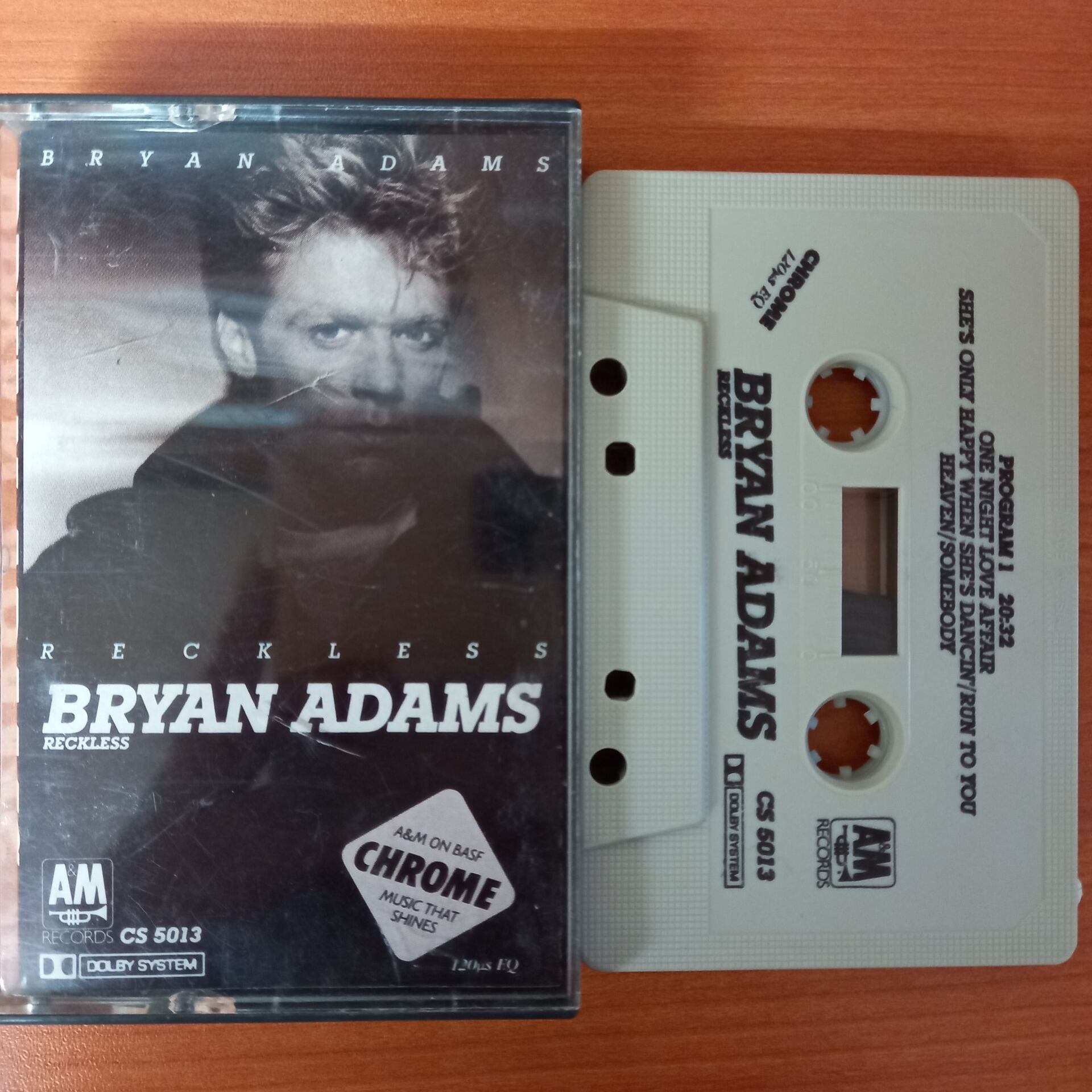 BRYAN ADAMS - RECKLESS - KASET 2.EL