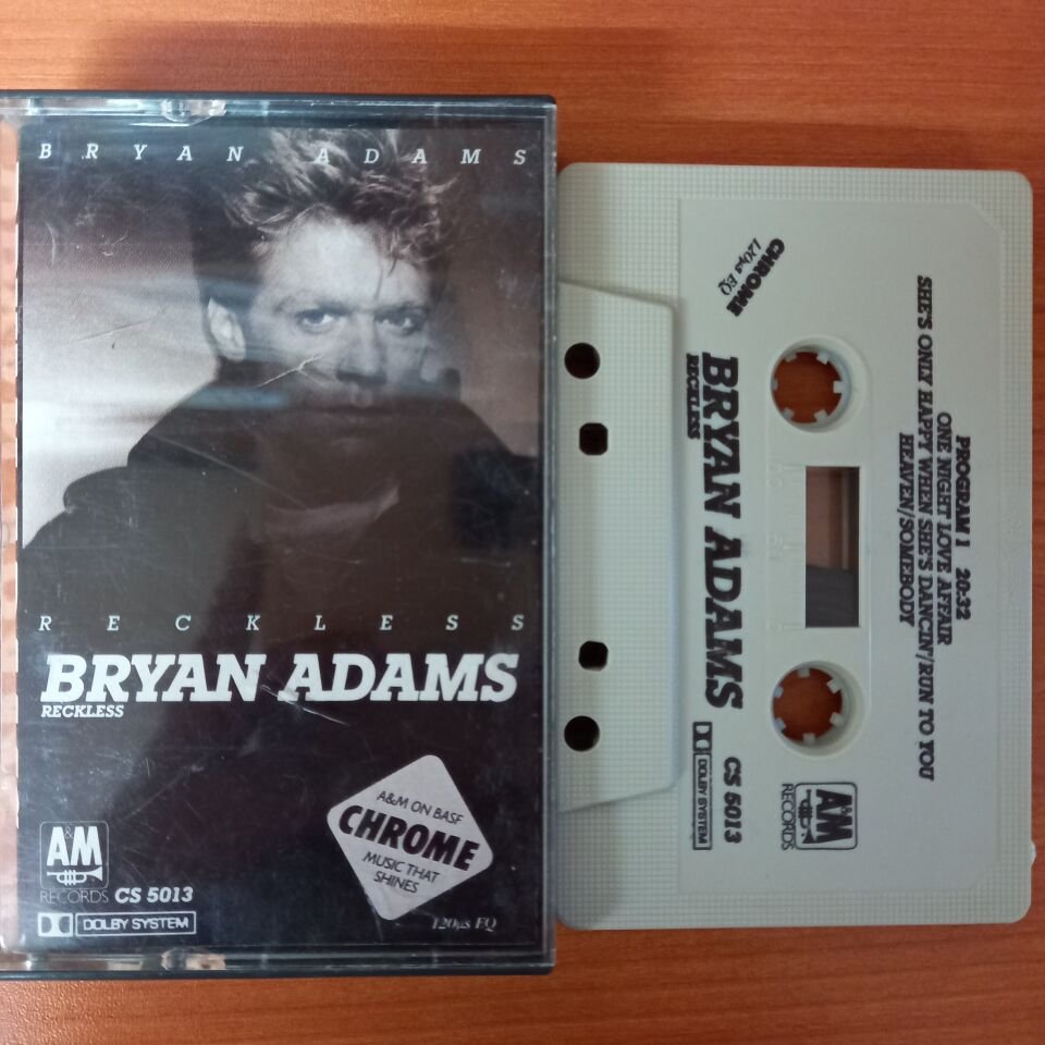 BRYAN ADAMS - RECKLESS - KASET 2.EL