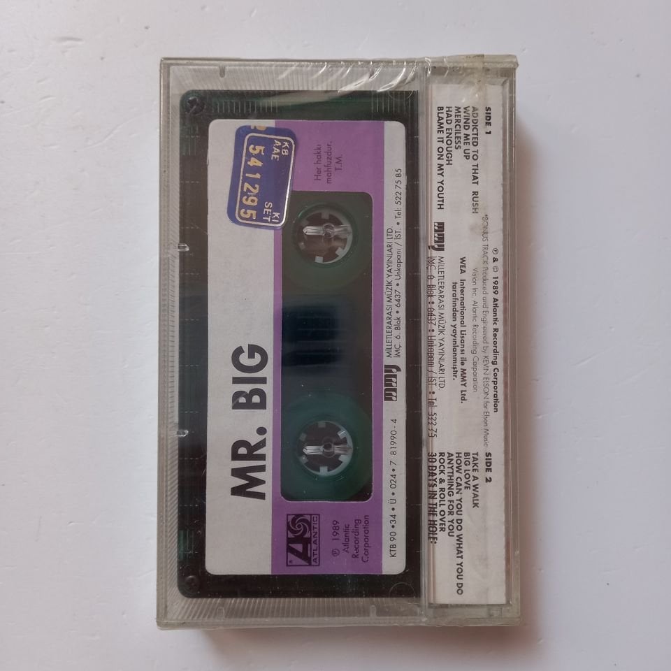 MR. BIG -  MR. BIG (1990) - KASET SIFIR