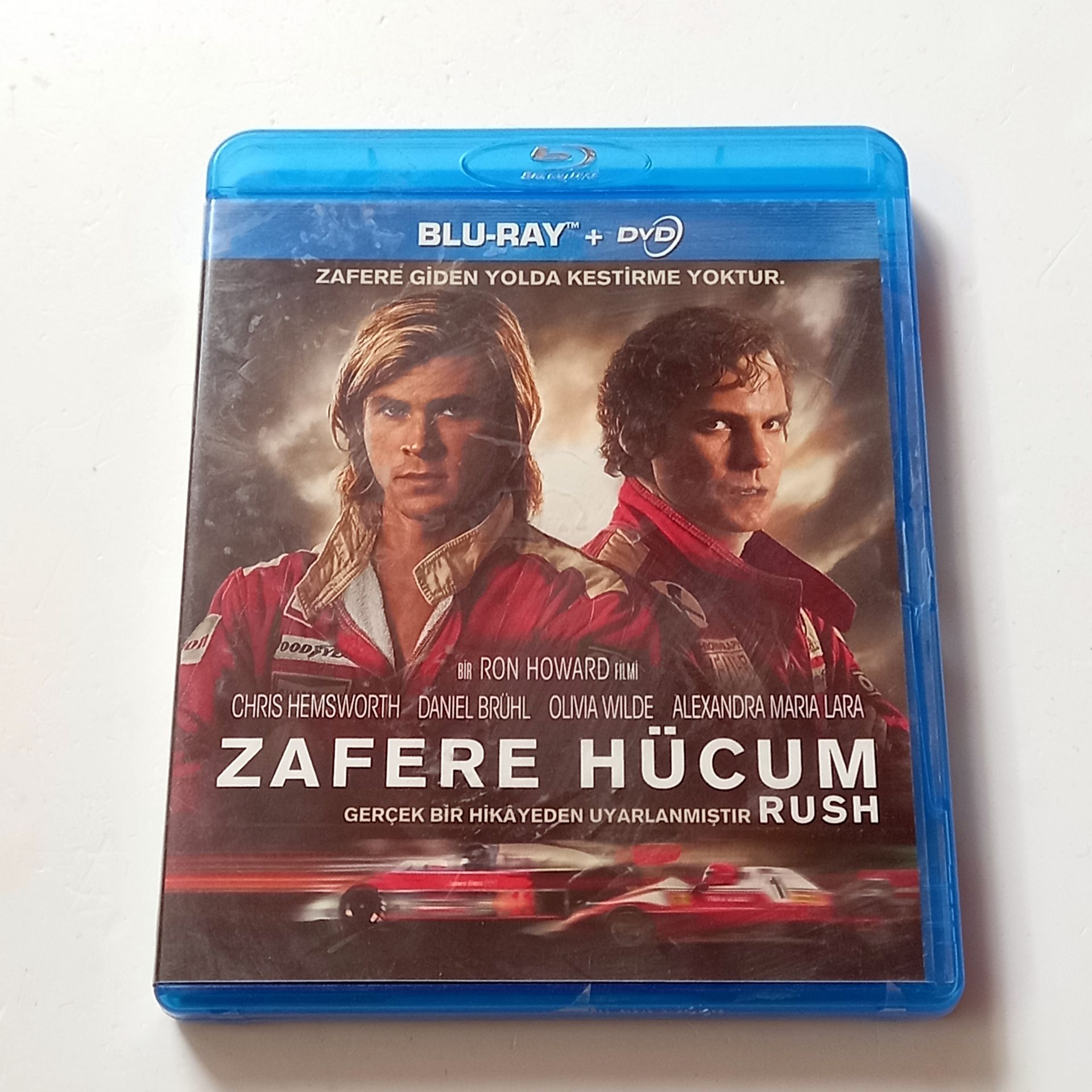 ZAFERE HÜCUM - RUSH - CHRIS HEMSWORTH, DANIEL BRÜHL, YÖN.: RON HOWARD - BLU-RAY + DVD 2.EL