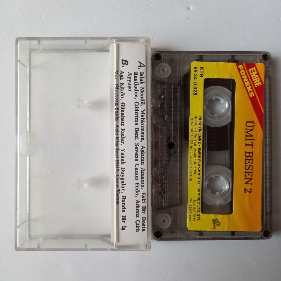 ÜMİT BESEN - ISLAK MENDİL / 2 (1989) - KASET 2.EL