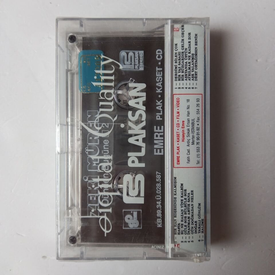 ZEKİ MÜREN - DÜNDEN BUGÜNE 2 (1989) - KASET SIFIR