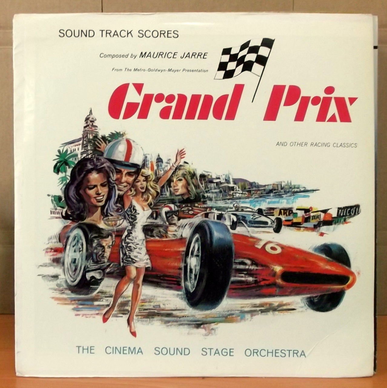 GRAND PRIX Soundtrack MAURICE JARRE - LP 2.EL