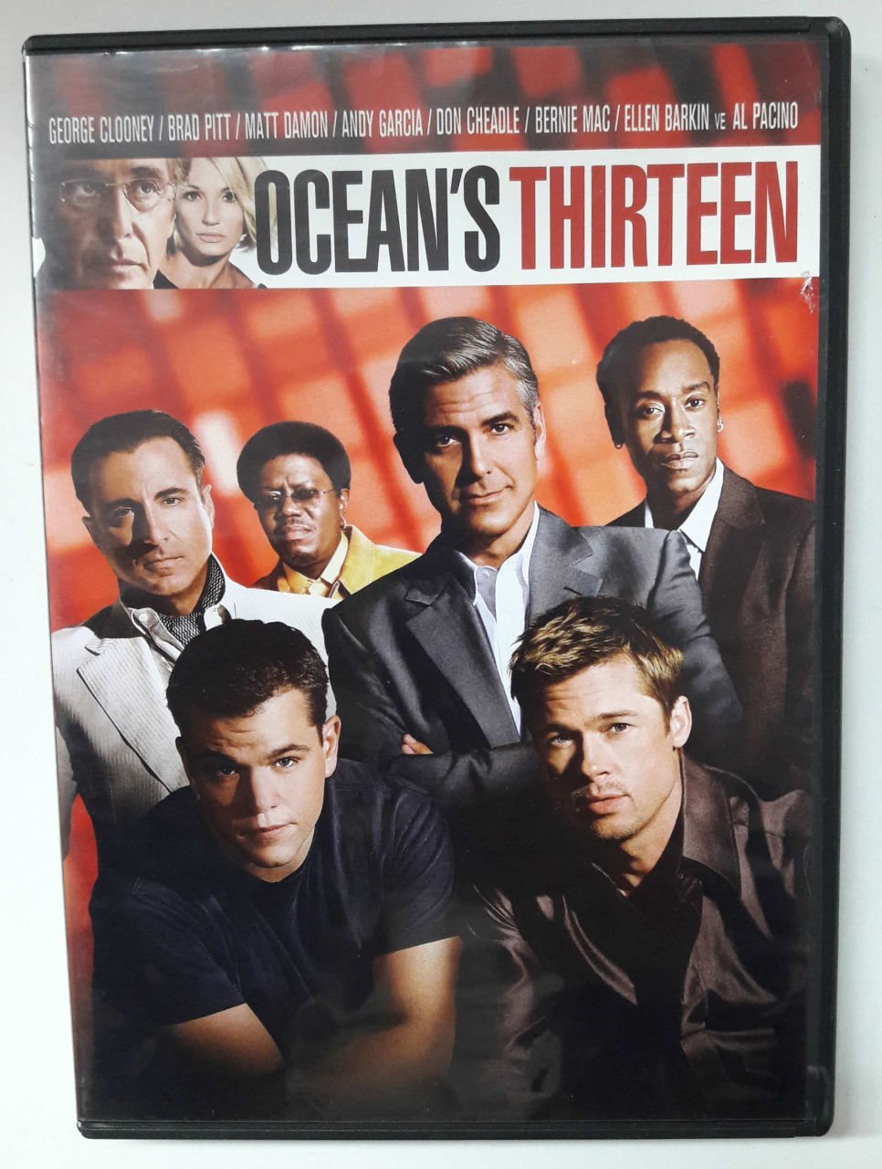 OCEAN'S THIRTEEN - GEORGE CLOONEY - BRAD PITT - MATT DAMON - ANDY GARCIA - AL PACINO - STEVEN SODERBERGH - DVD 2.EL