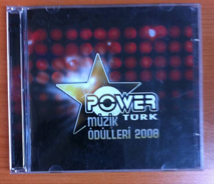 POWER TÜRK - MÜZİK ÖDÜLLERİ 2008 2 CD 2.EL