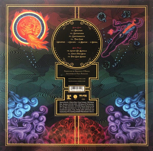 MASTODON - CRACK THE SKYE (2009) - LP REISSUE SIFIR PLAK