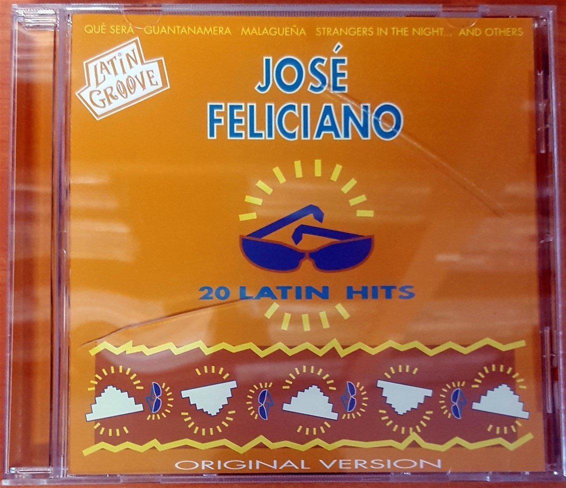 JOSE FELICIANO - 20 LATIN HITS (1995) CD 2.EL