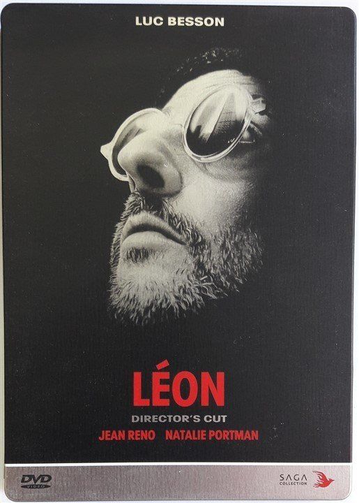 LÉON - JEAN RENO - NATALIE PORTMAN - LUC BESSON - 2xDVD 2.EL STEELBOOK METAL KUTU