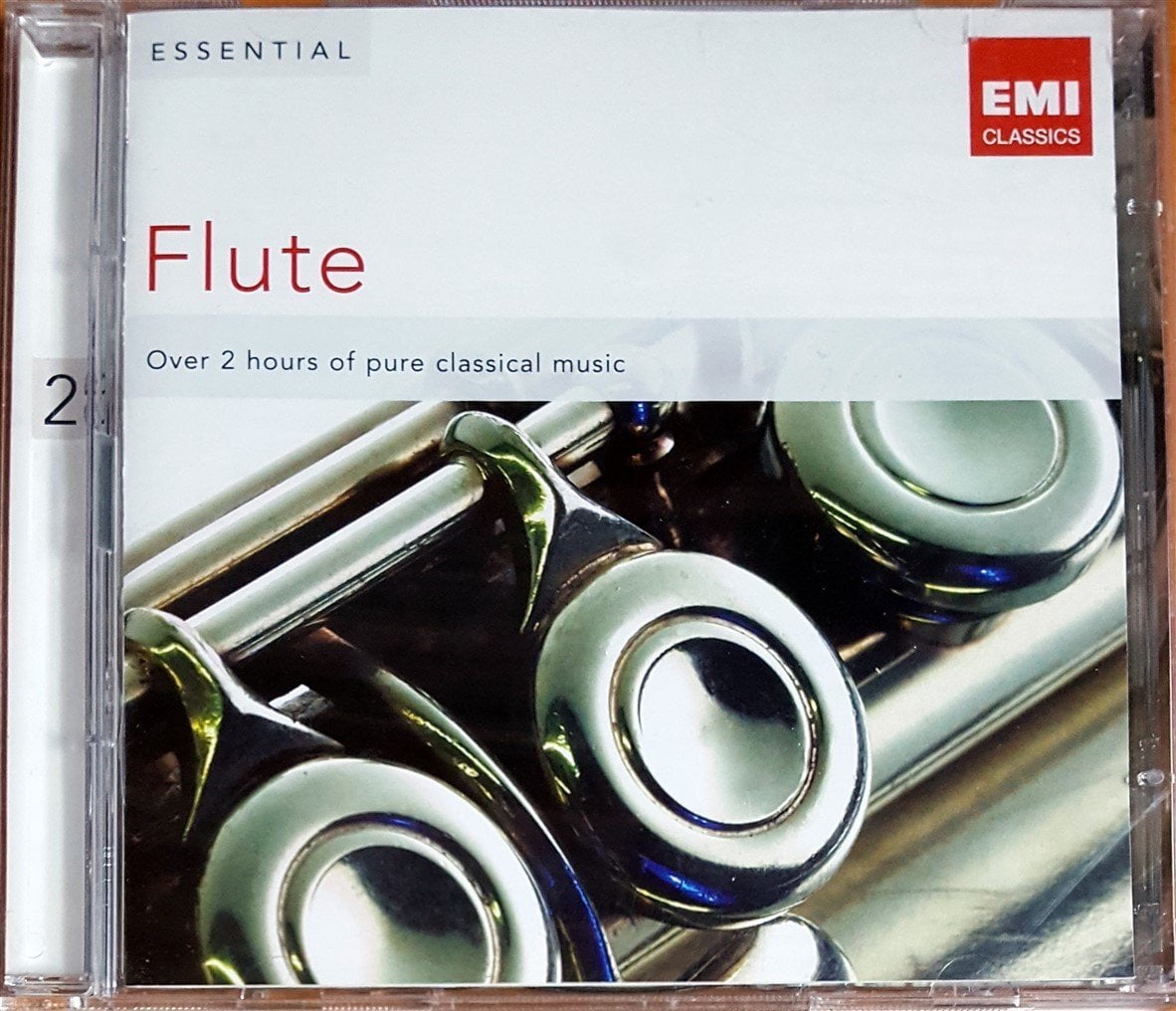 ESSENTIAL FLUTE / VIVALDI, BACH, TELEMANN, MOZART, DEBUSSY (2011) 2CD 2.EL