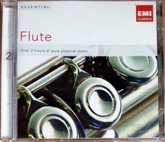 ESSENTIAL FLUTE / VIVALDI, BACH, TELEMANN, MOZART, DEBUSSY (2011) 2CD 2.EL