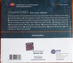 OSMAN TÜREN - KARA ÇADIR DÜZDEDİR / TRT ARŞİV SERİSİ 184 / ULUS MÜZİK CD SIFIR