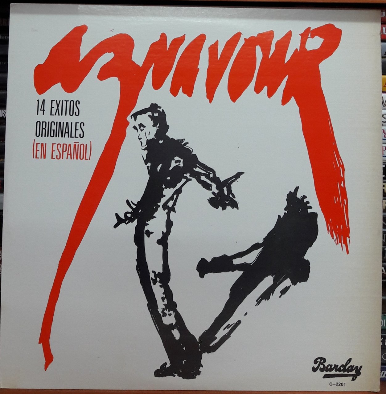 CHARLES AZNAVOUR - 14 EXITOS ORIGINALES - PLAK 2.EL
