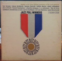 JAZZ POLL WINNERS LES BROWN DAVE BRUBCEK KENNY BURRELL MILES DAVIS..- PLAK 2.EL