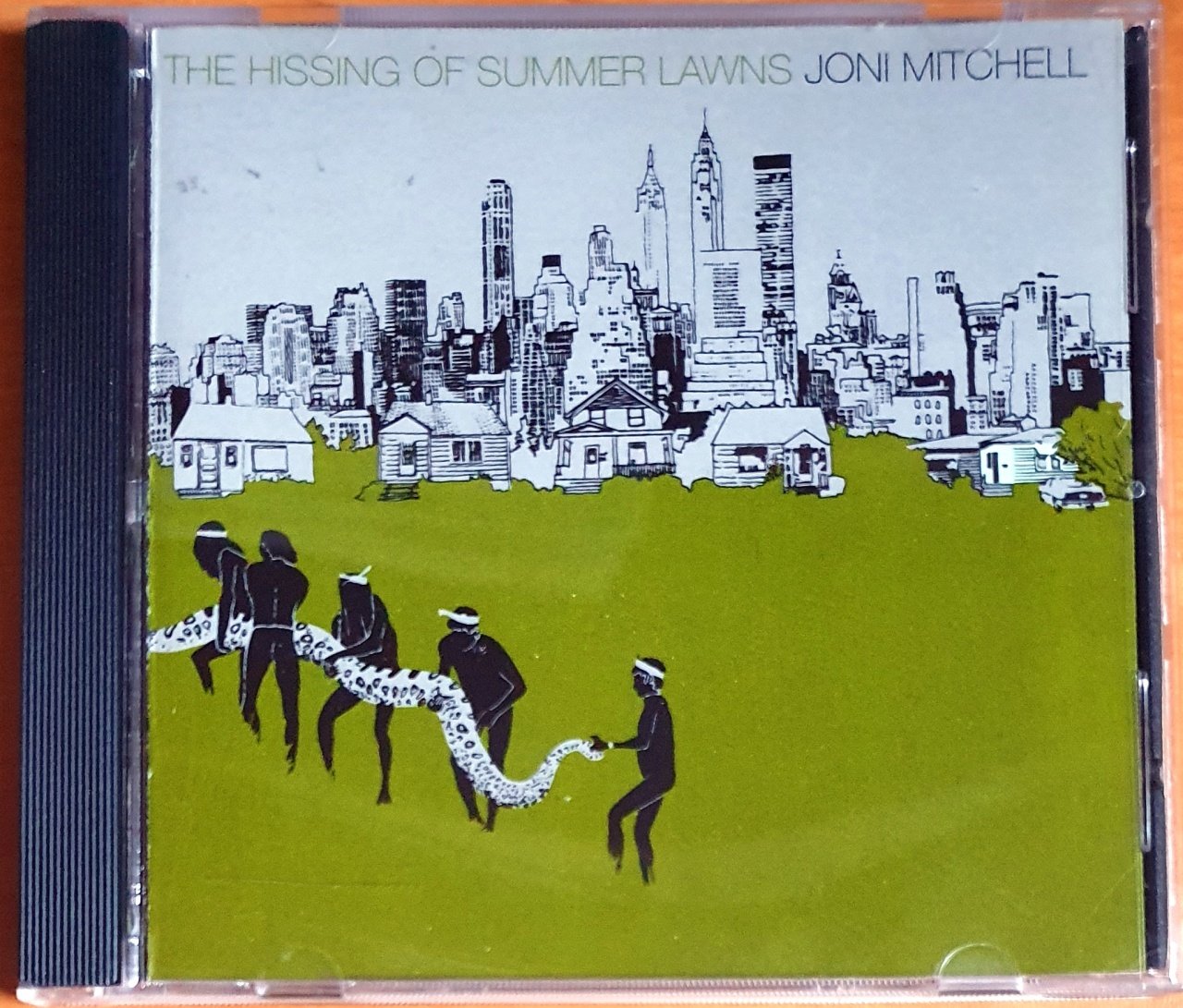 JONI MITCHELL - THE HISSING OF SUMMER LAWNS (1975) - CD ASYLUM REISSUE 2.EL