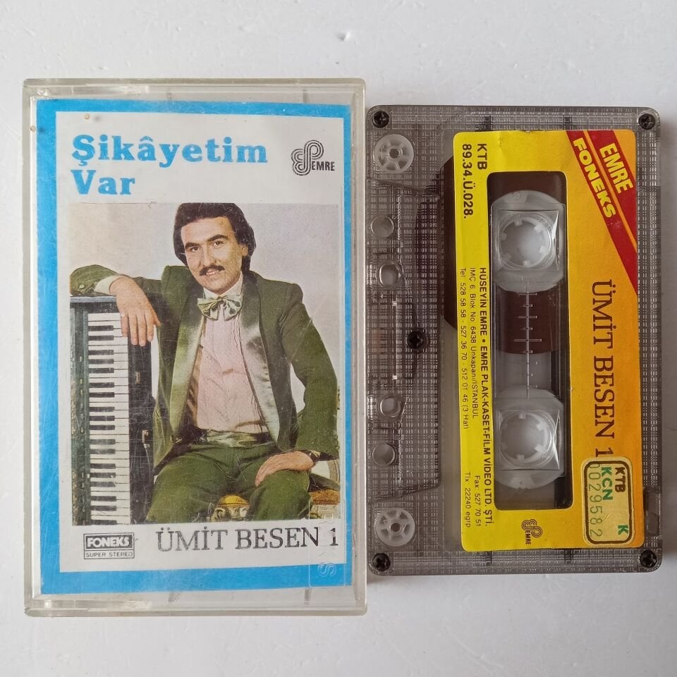 ÜMİT BESEN - ŞİKAYETİM VAR / 1 (1989) - KASET 2.EL