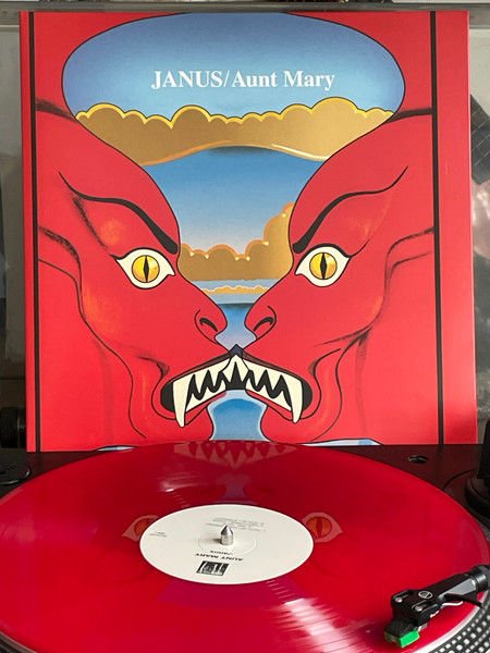 AUNT MARY - JANUS (1973) - LP 2024 REISSUE 140GR RED COLOURED EDITION PROGRESSIVE ROCK SIFIR PLAK