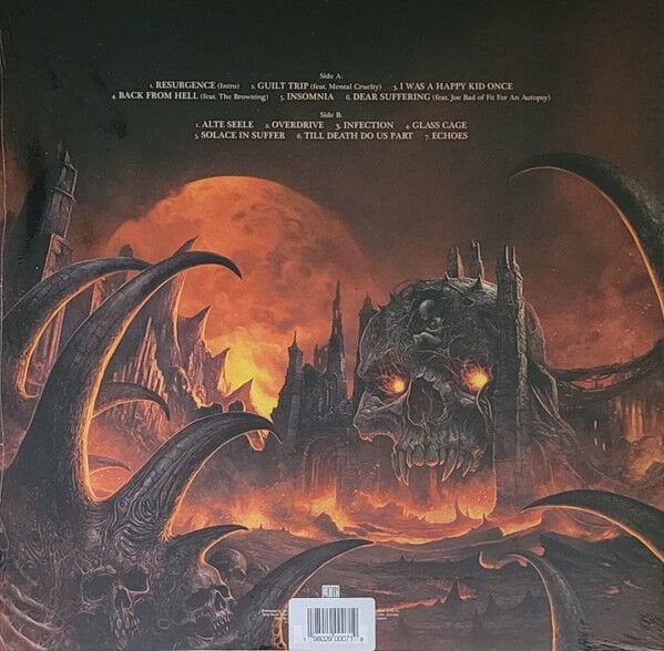 CALIBAN - BACK FROM HELL (2025) - LP 180GR SIFIR PLAK