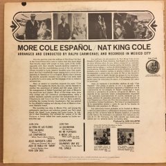 NAT KING COLE - ESPANOL GREAT SONGS IN SPANISH 2.EL PLAK