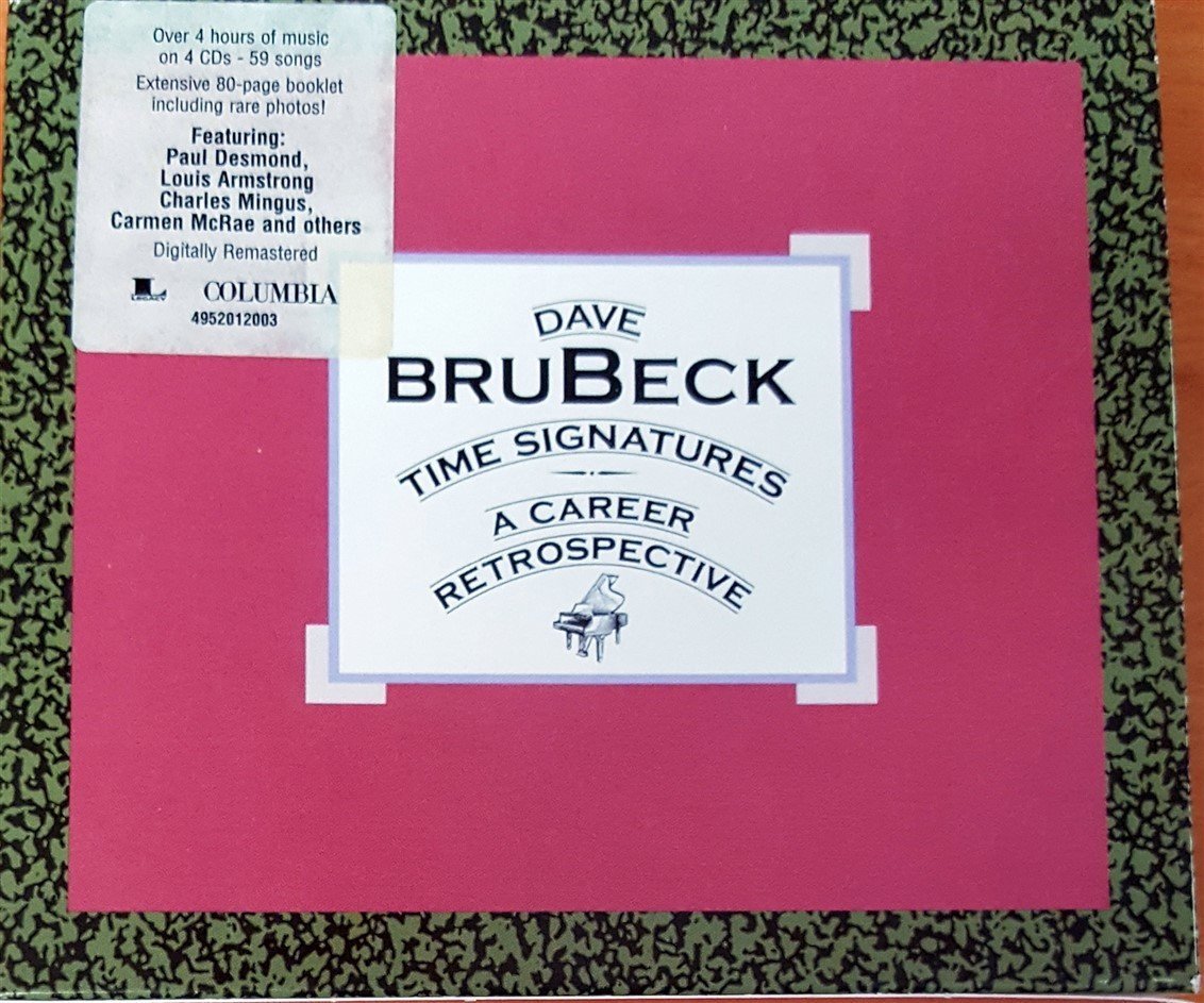 DAVE BRUBECK - TIME SIGNATURES / A CAREER RETROSPECTIVE 4CD 2.EL