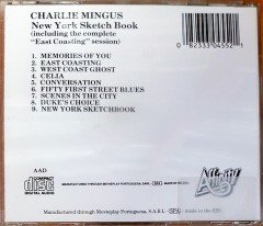 CHARLIE MINGUS - NEW YORK SKETCH BOOK (1986) CHARLY RECORDS CD 2.EL