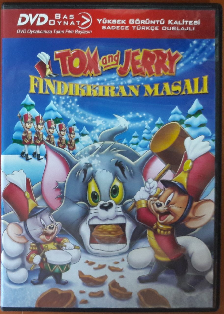 TOM and JERRY A NUTCRACKER TALE - FINDIKKIRAN MASALI - BAS OYNAT DVD 2.EL