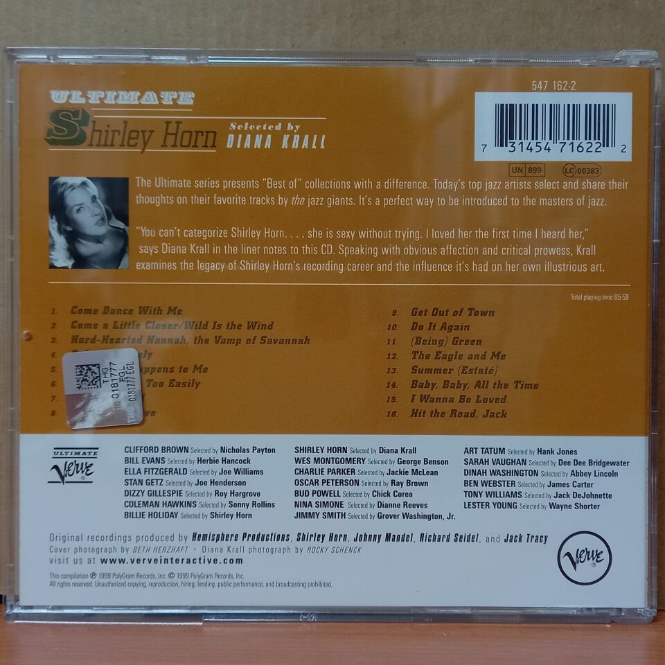 SHIRLEY HORN – ULTIMATE SHIRLEY HORN (1999) - CD 2.EL
