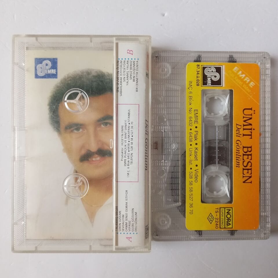 ÜMİT BESEN - DELİ GÖNLÜM (1987) - KASET 2.EL