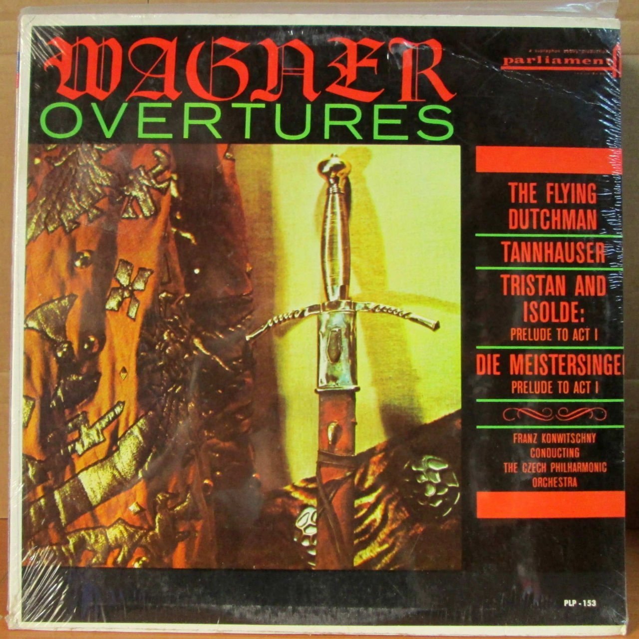 WAGNER OVERTURES - LP SIFIR