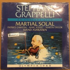 STEPHANE GRAPPELLI EN CONCERT AVEC MARTIAL SOLAL OLYMPIA 1988 SIFIR PLAK