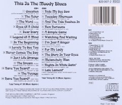 MOODY BLUES - THIS IS MOODY BLUES (1974) - 2CD COMPILATION SIFIR