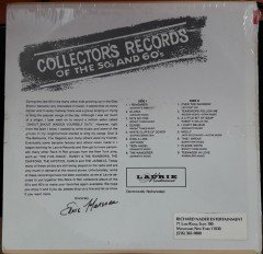 COLLECTOR'S RECORDS OF THE 50's AND 60's - SIFIR PLAK