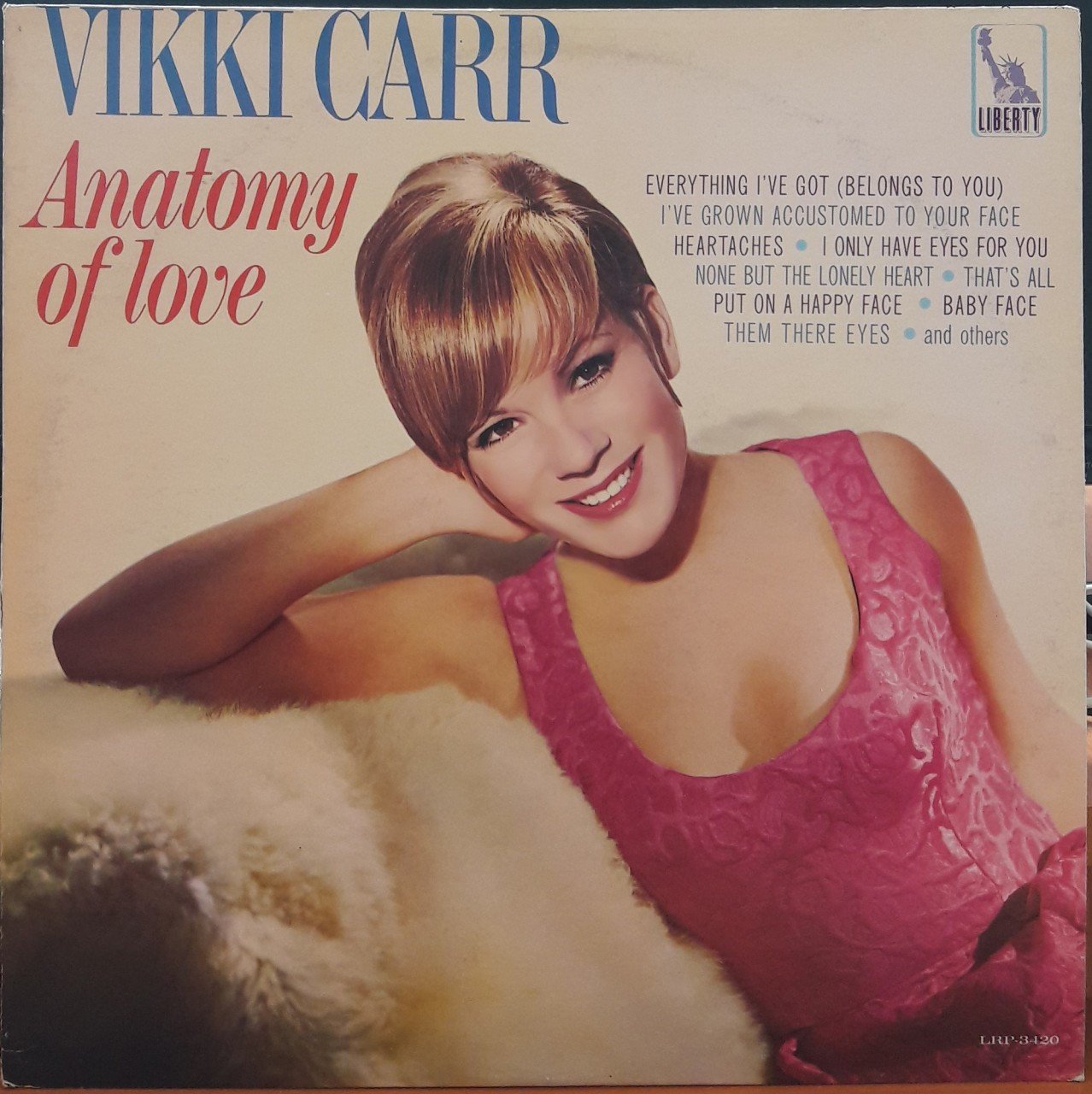 VIKKI CARR - ANATOMY OF LOVE - PLAK 2.EL