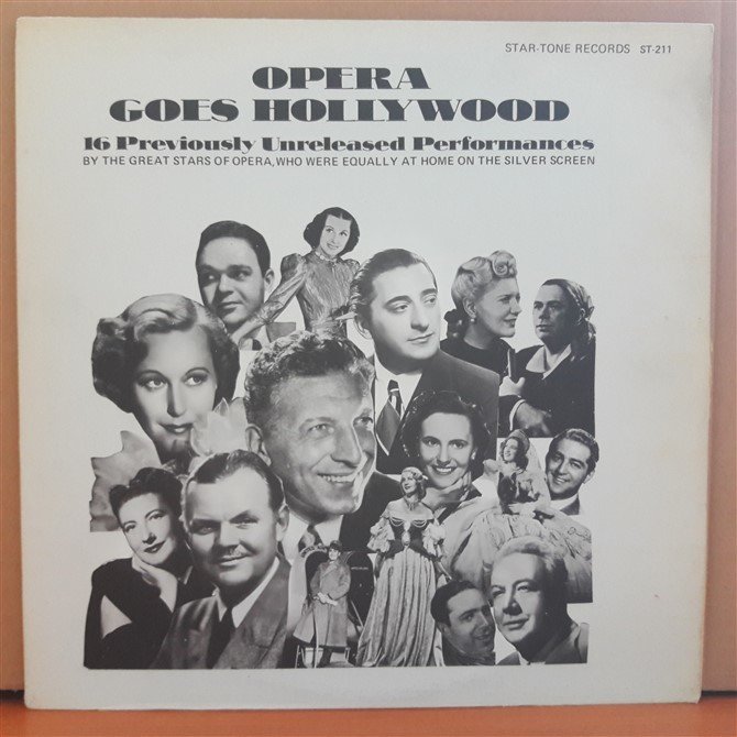 OPERA GOES HOLLYWOOD - LP PLAK 2.EL