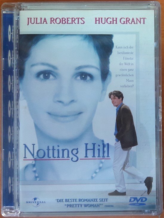 NOTTING HILL - JULIA ROBERTS - HUGH GRANT - JEWEL CASE DVD 2.EL TR ALTYAZI YOKTUR