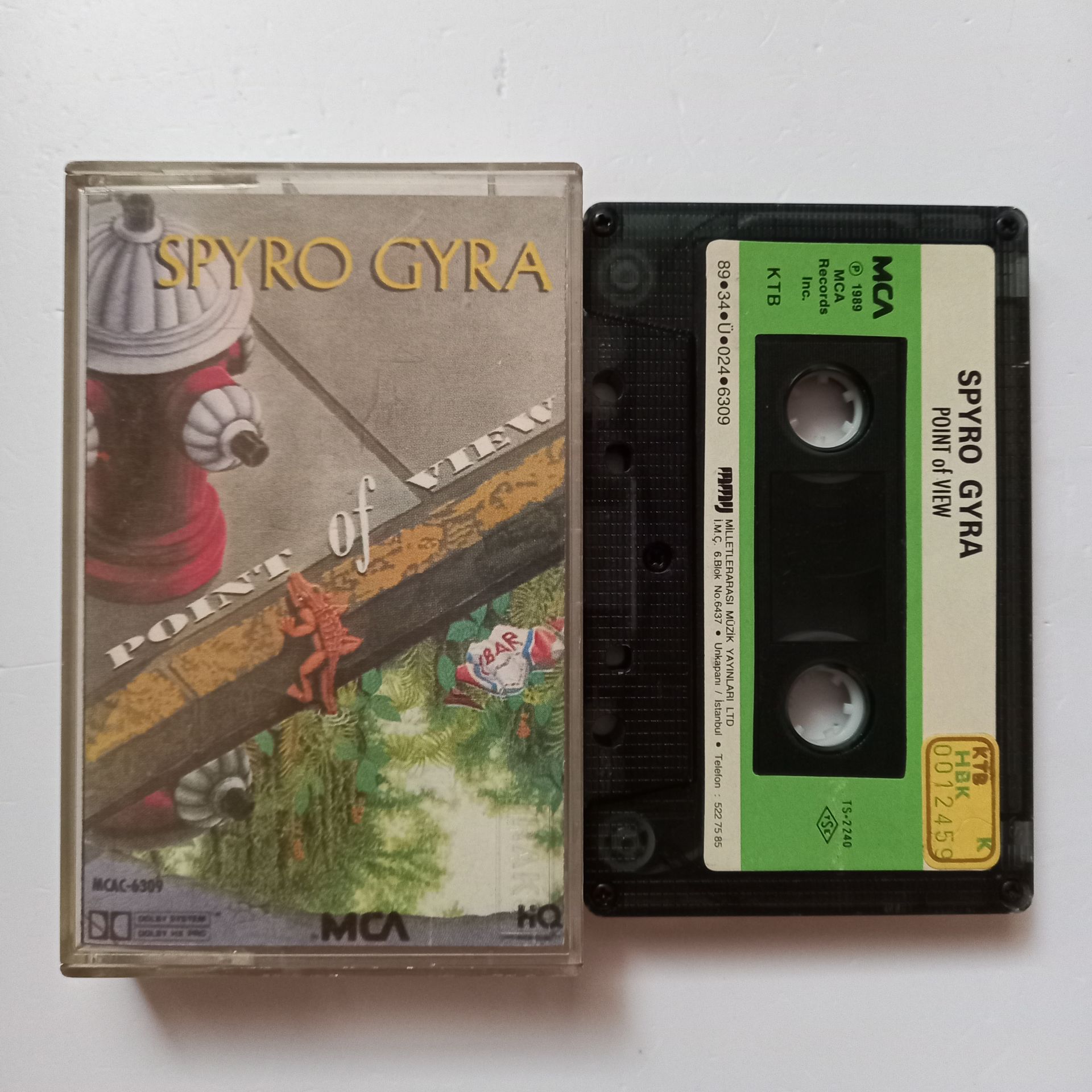 SPYRO GYRA - POINT OF VIEW (1989) - KASET 2.EL