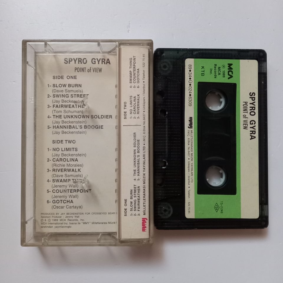 SPYRO GYRA - POINT OF VIEW (1989) - KASET 2.EL