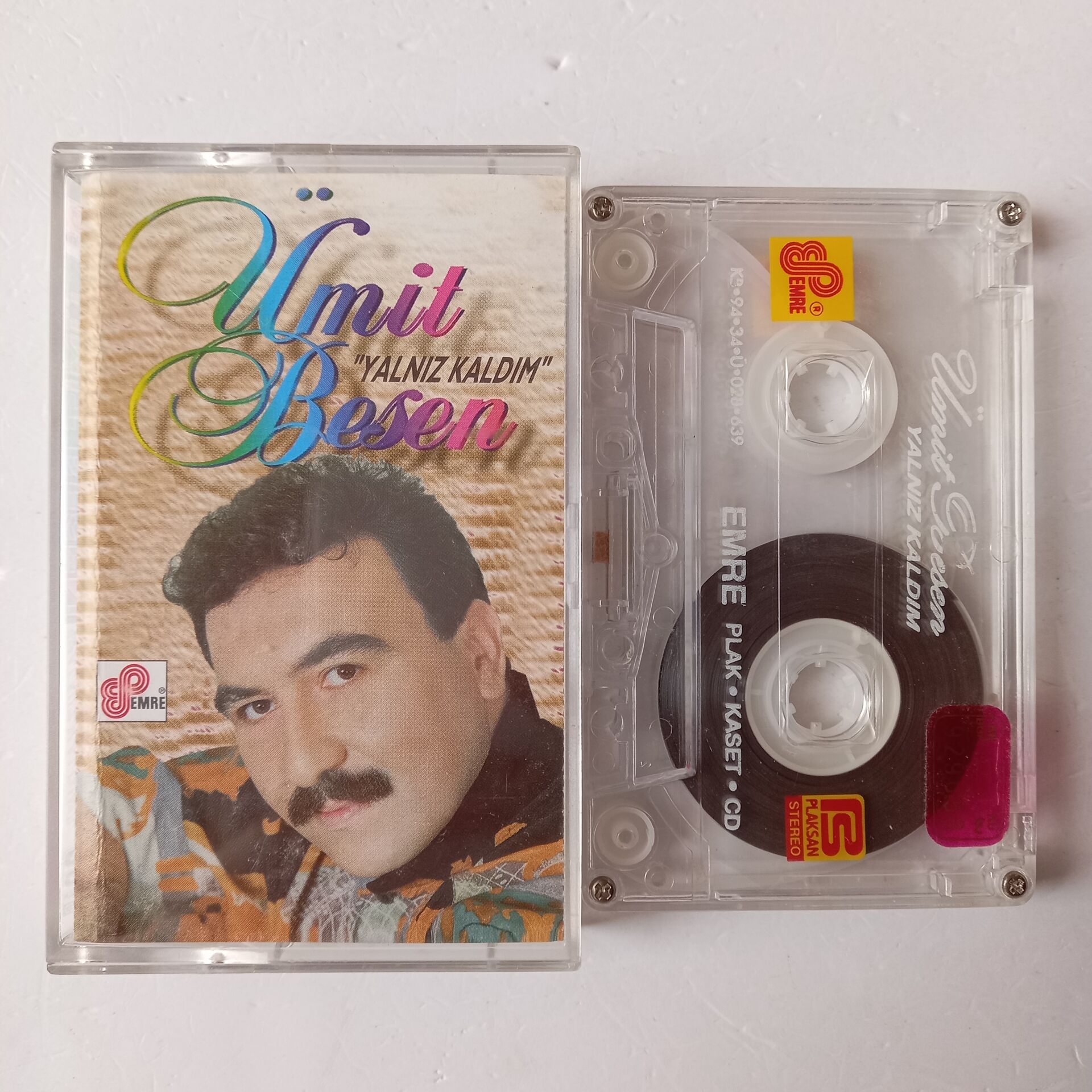 ÜMİT BESEN - YALNIZ KALDIM (1994) - KASET 2.EL